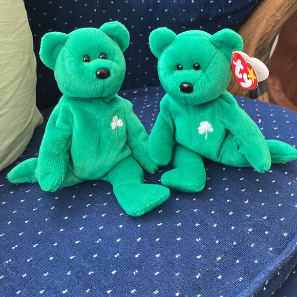 1997 TY ERIN  BEANIE BABY  RED STAMP QUALITY CONTROL 472 TUSHTAG MARCH 17,1997 - Picture 13 of 13